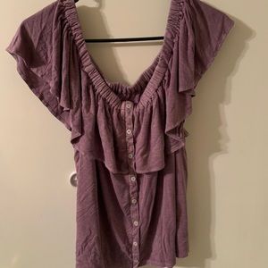 American Eagle off the shoulder